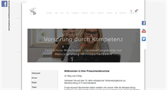 Desktop Screenshot of muenchrath-fachschule.de
